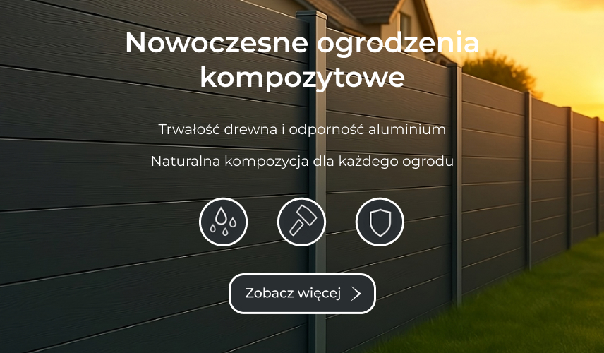 ogrodzenie kompozytowe
