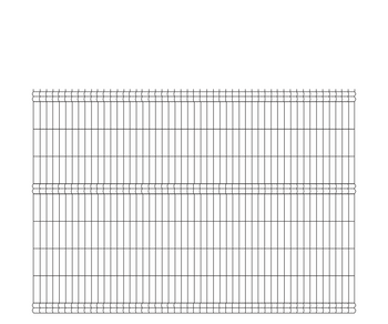 Panel ogrodzeniowy 3D - H1730mm (fi 4 mm) 51dr. - RAL 7016