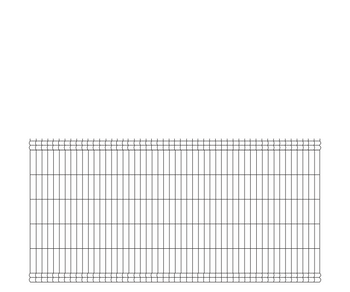 Panel ogrodzeniowy 3D - H1230mm (fi 4 mm) 51dr. - RAL 7016