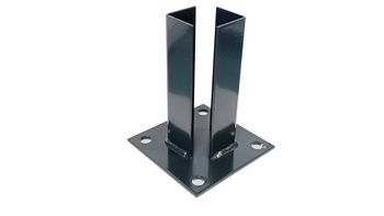 Stopa montażowa 60x60mm - GRAFIT