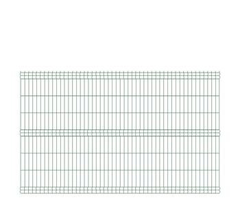 Panel 3D - 123cm - 4/4 mm - ZIELONY