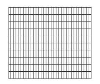 Panel 2D - 203cm - 6/5/6 mm - GRAFIT