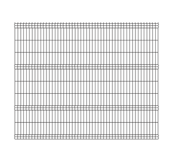 Panel 3D - 203cm - 5/5 mm - GRAFIT