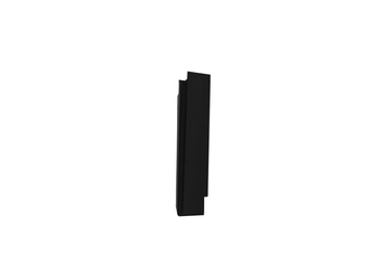 Ceownik metal - 20cm - CZARNY - 2szt.