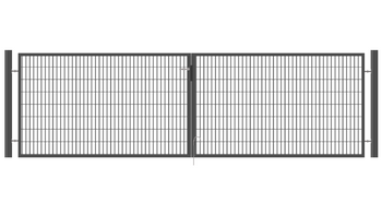 Brama 2S - 400x140cm - GRAFIT