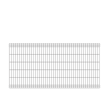 Panel ogrodzeniowy 3D - H1230mm (fi 4 mm) 46dr. - RAL 7016