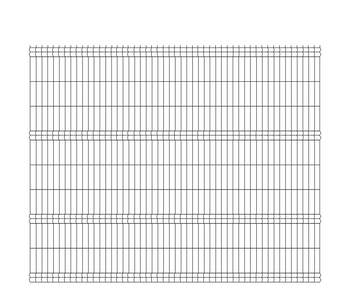 Panel 3D - 203cm - 4/4 mm - GRAFIT