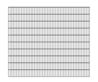 Panel 2D - 203cm - 6/5/6 mm - GRAFIT